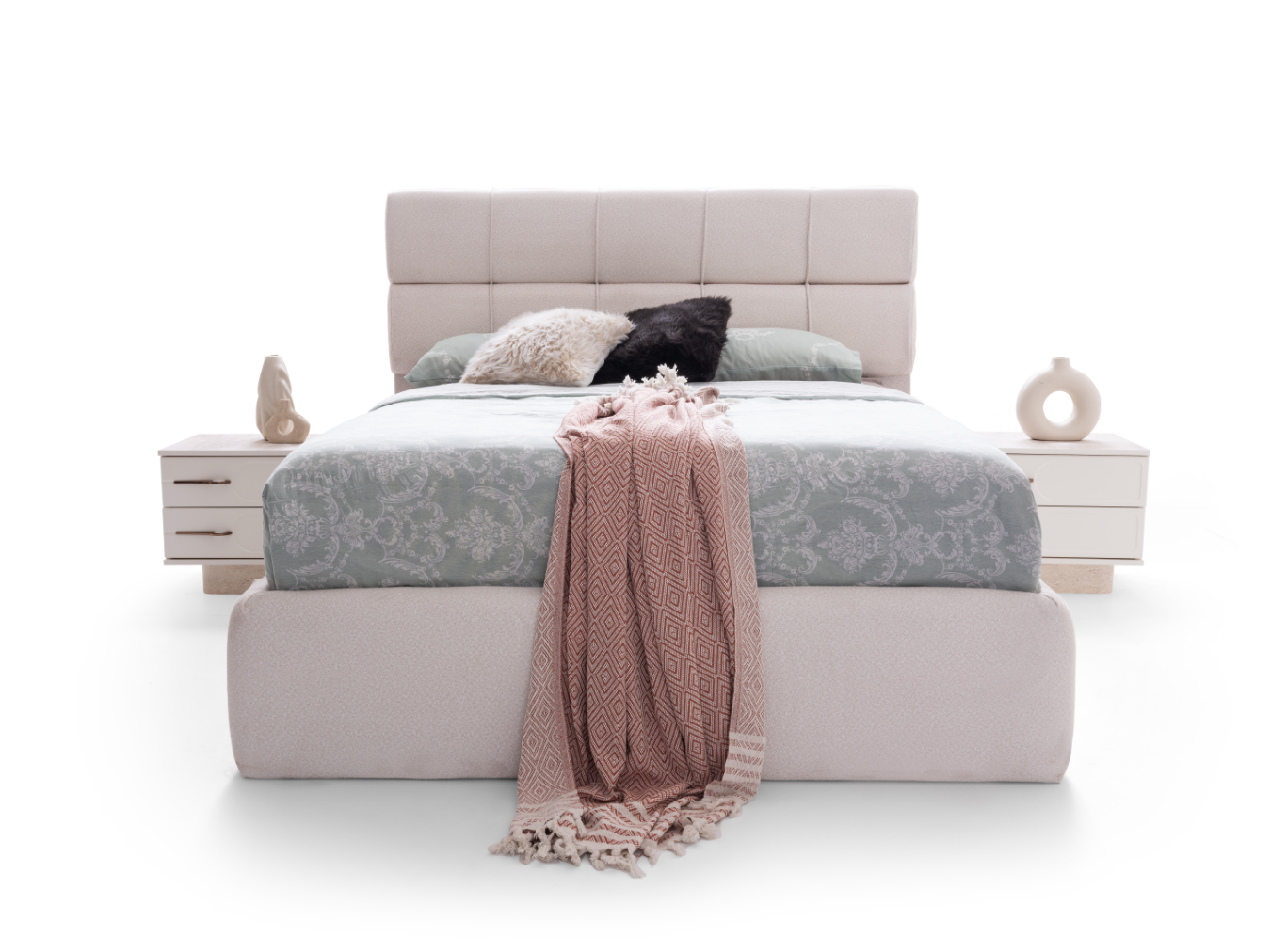  Asya %100 MDF Yatak Odası Takımı + Baza Hediye