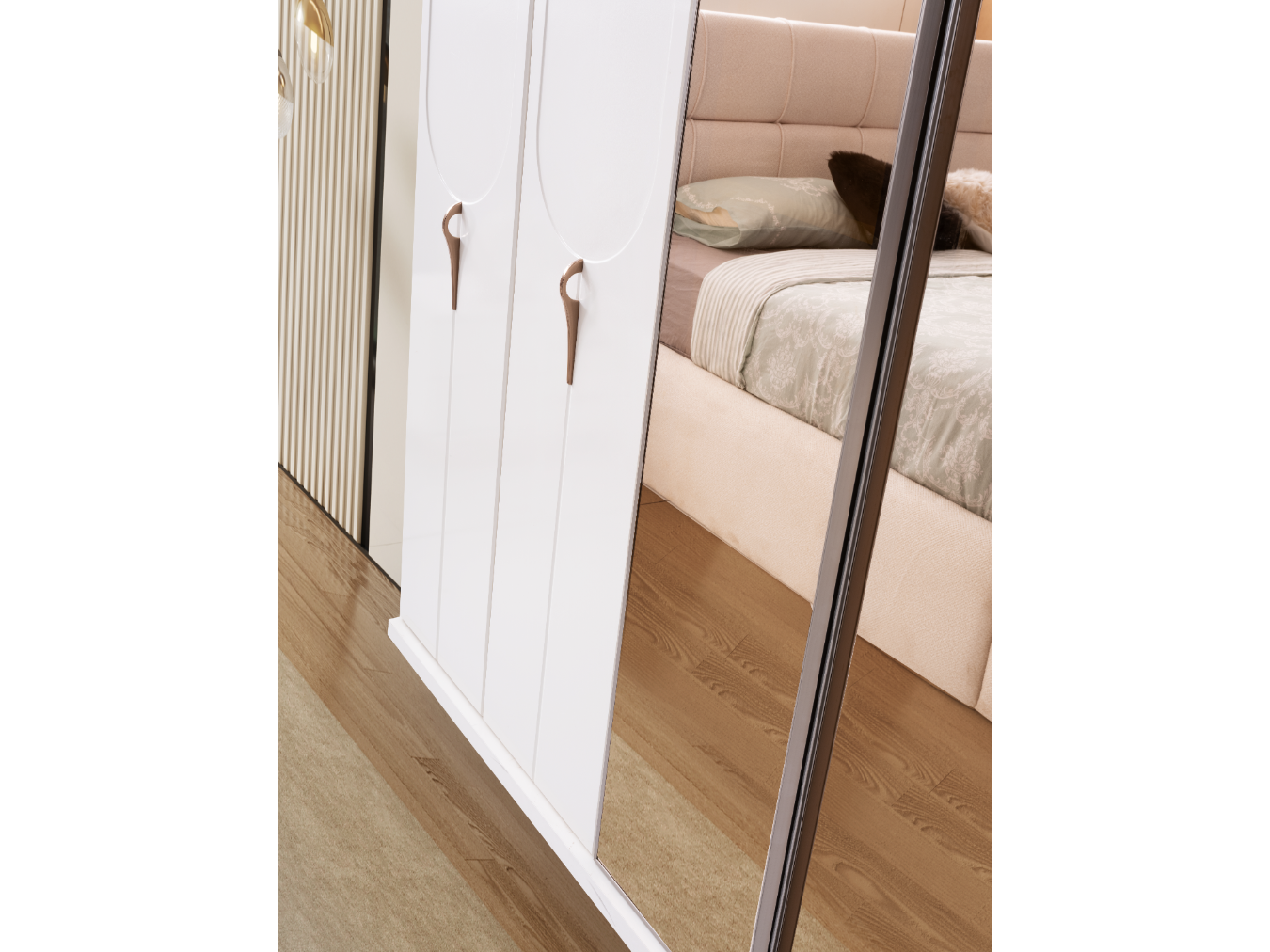  Asya %100 MDF Yatak Odası Takımı + Baza Hediye