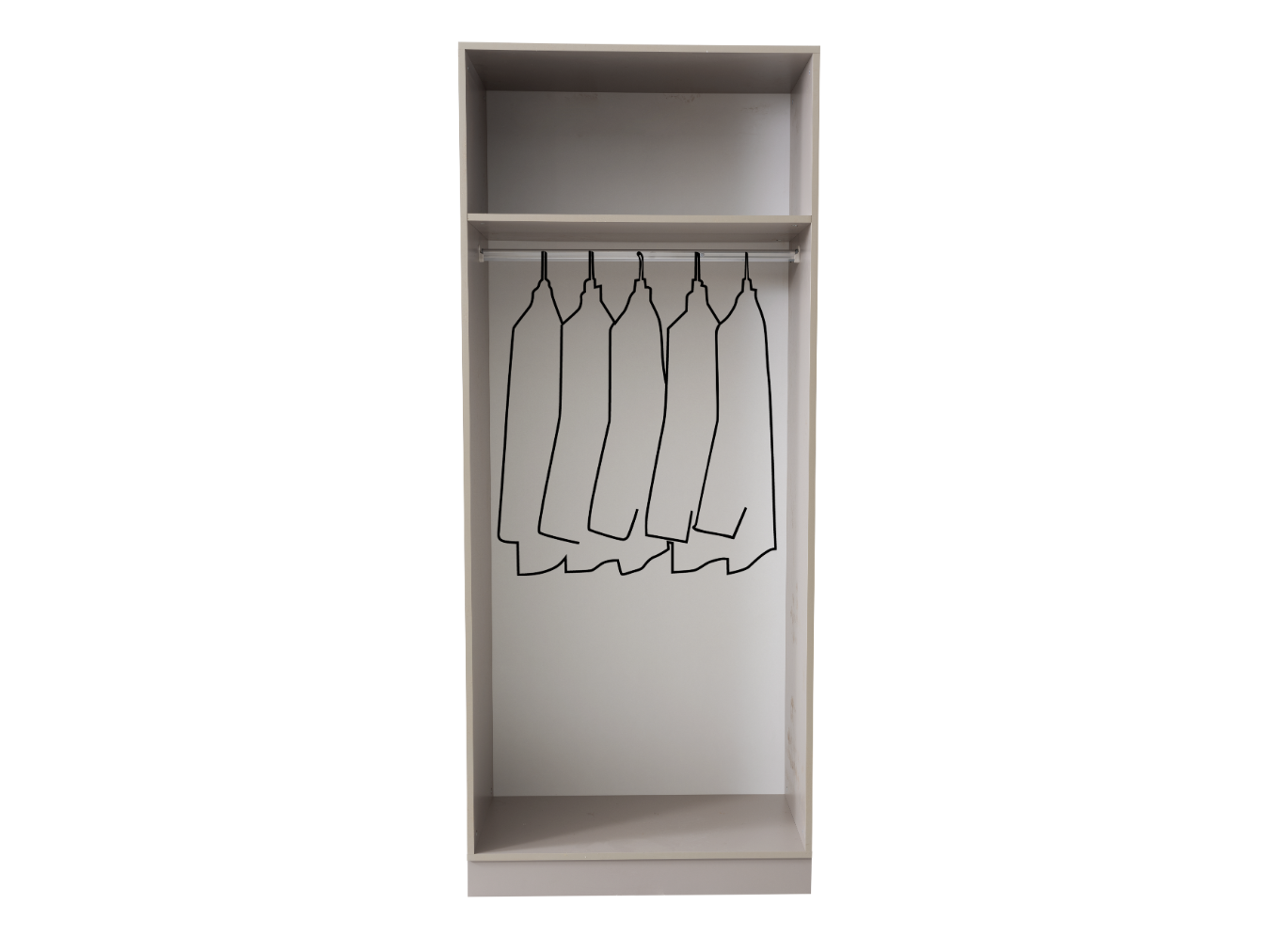 İmparator %100 MDF Modüler 6 Kapaklı Dolap