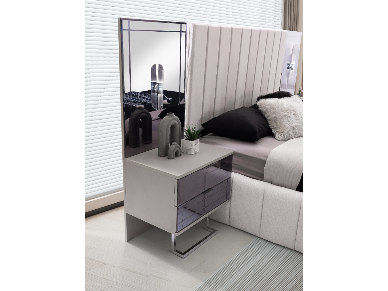 Karizma %100 MDF Modüler Yatak Odası + Baza Hediye