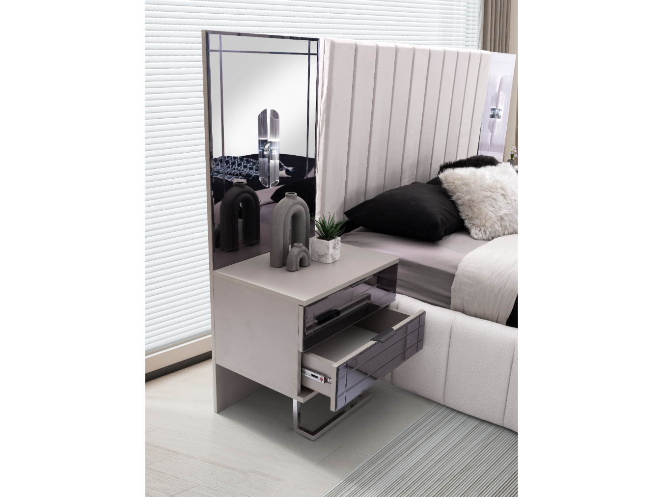 Karizma %100 MDF Modüler Yatak Odası + Baza Hediye
