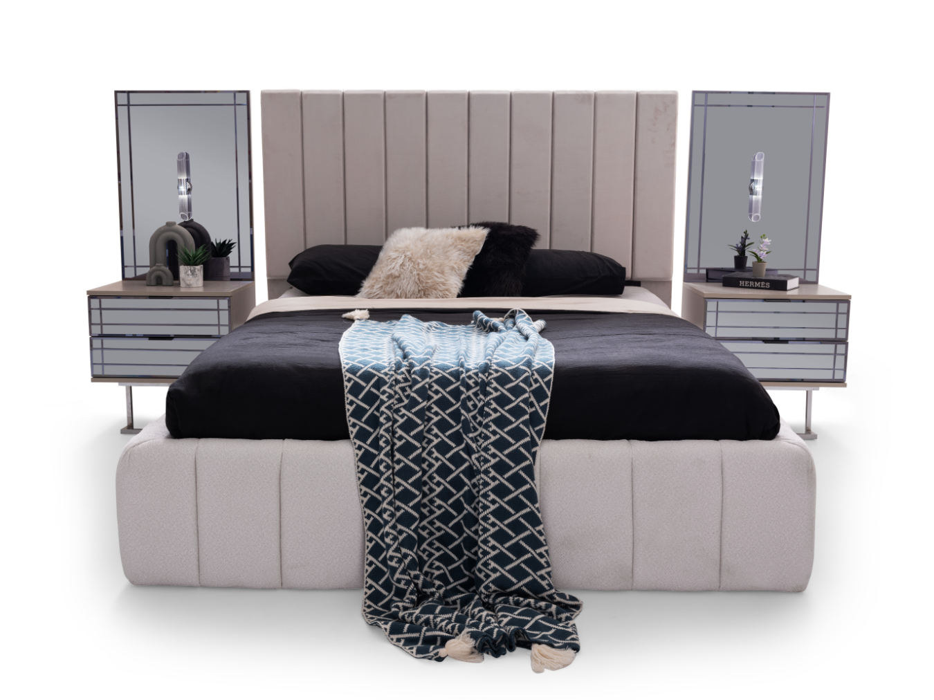 Karizma %100 MDF Modüler Yatak Odası + Baza Hediye