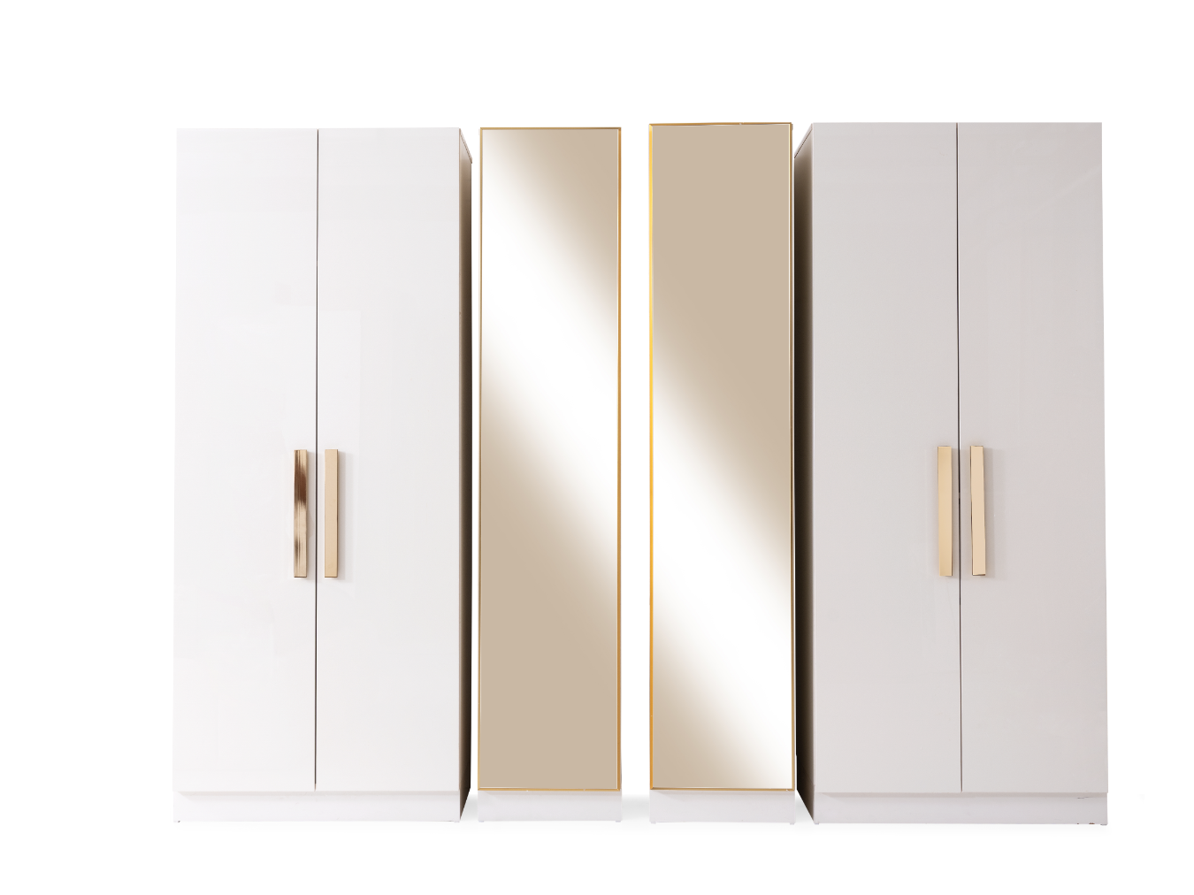 Odessa %100 MDF Modüler 6 Kapaklı Dolap