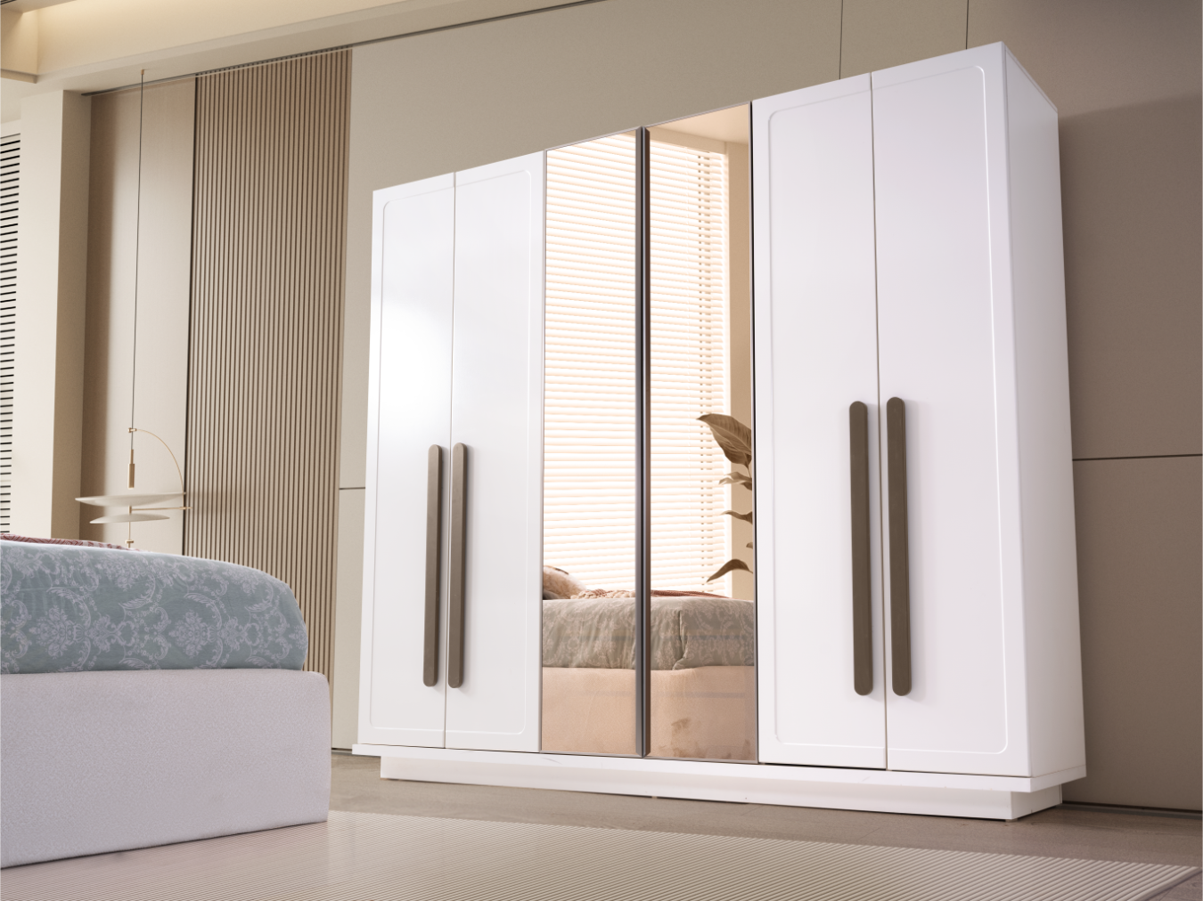 Himalaya %100 MDF Yatak Odası Takımı + Baza Hediye