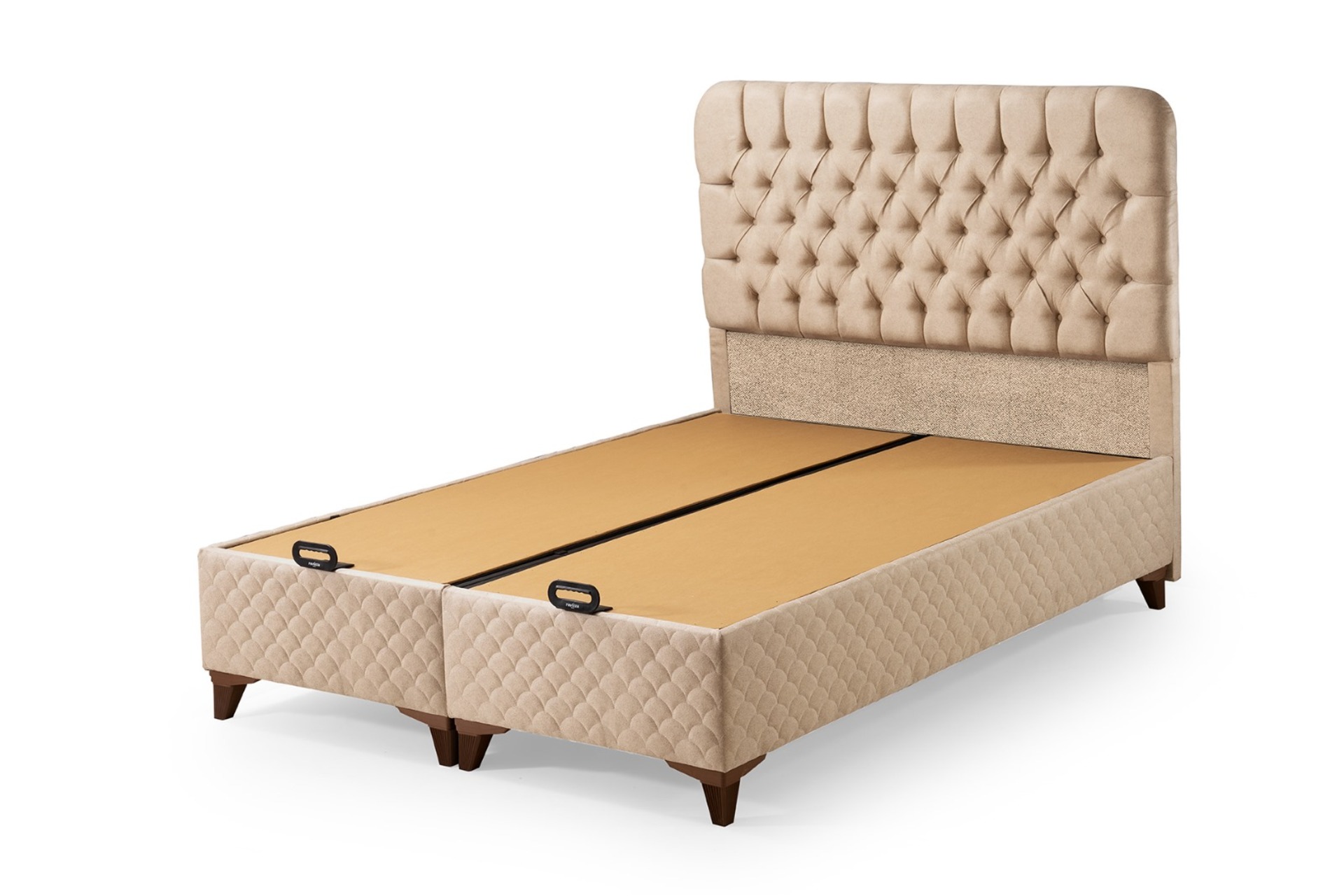 Brown Yatak Baza Set