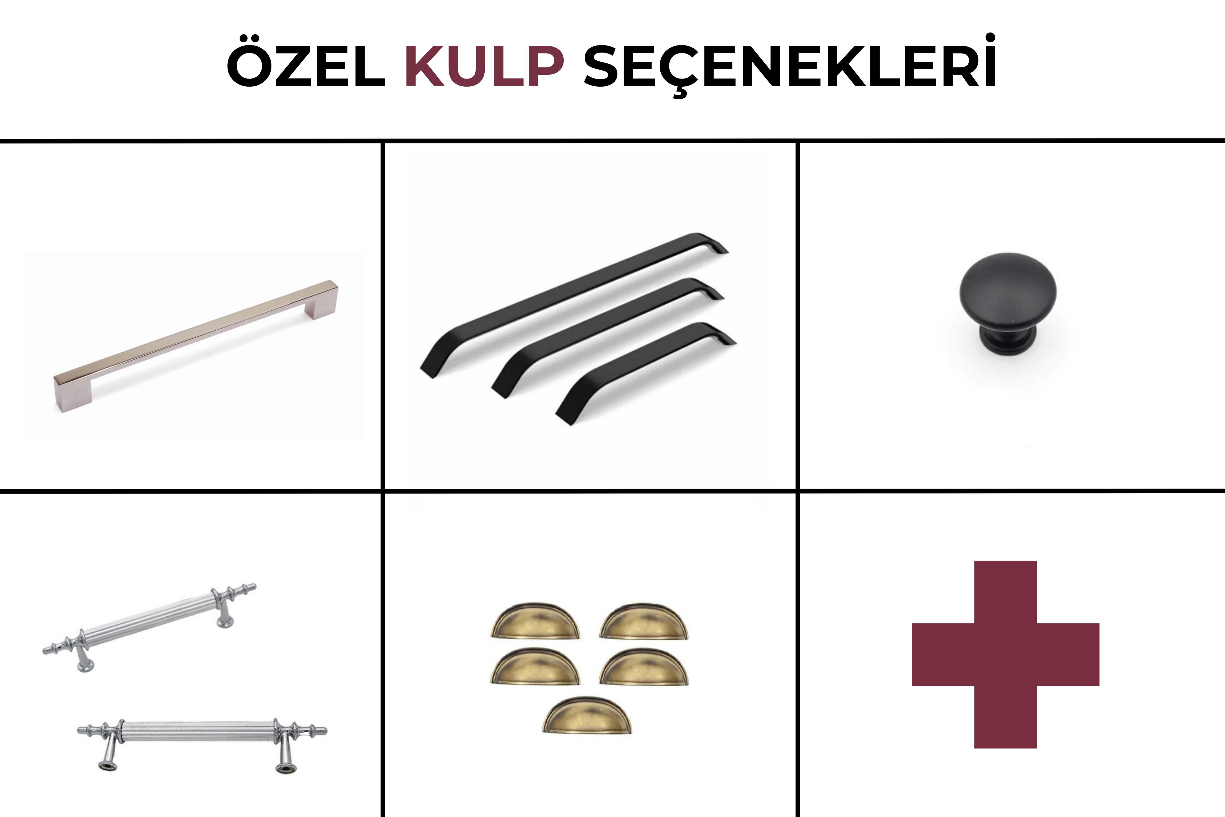 Özel / Ölçü / Tasarım / Malzeme Dolap