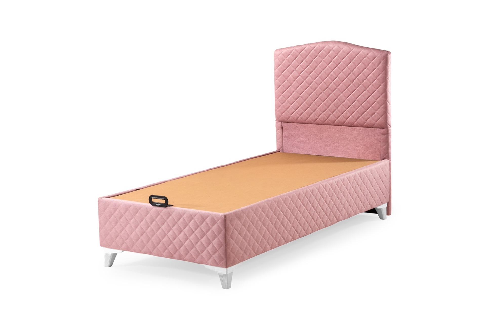 Luna Yatak Baza Set Pembe