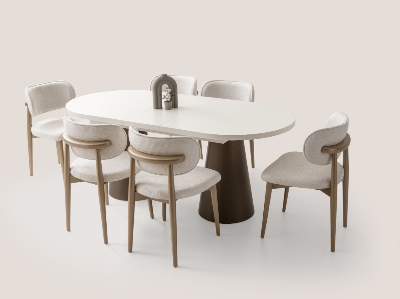 Himalaya %100 MDF Yemek Masası