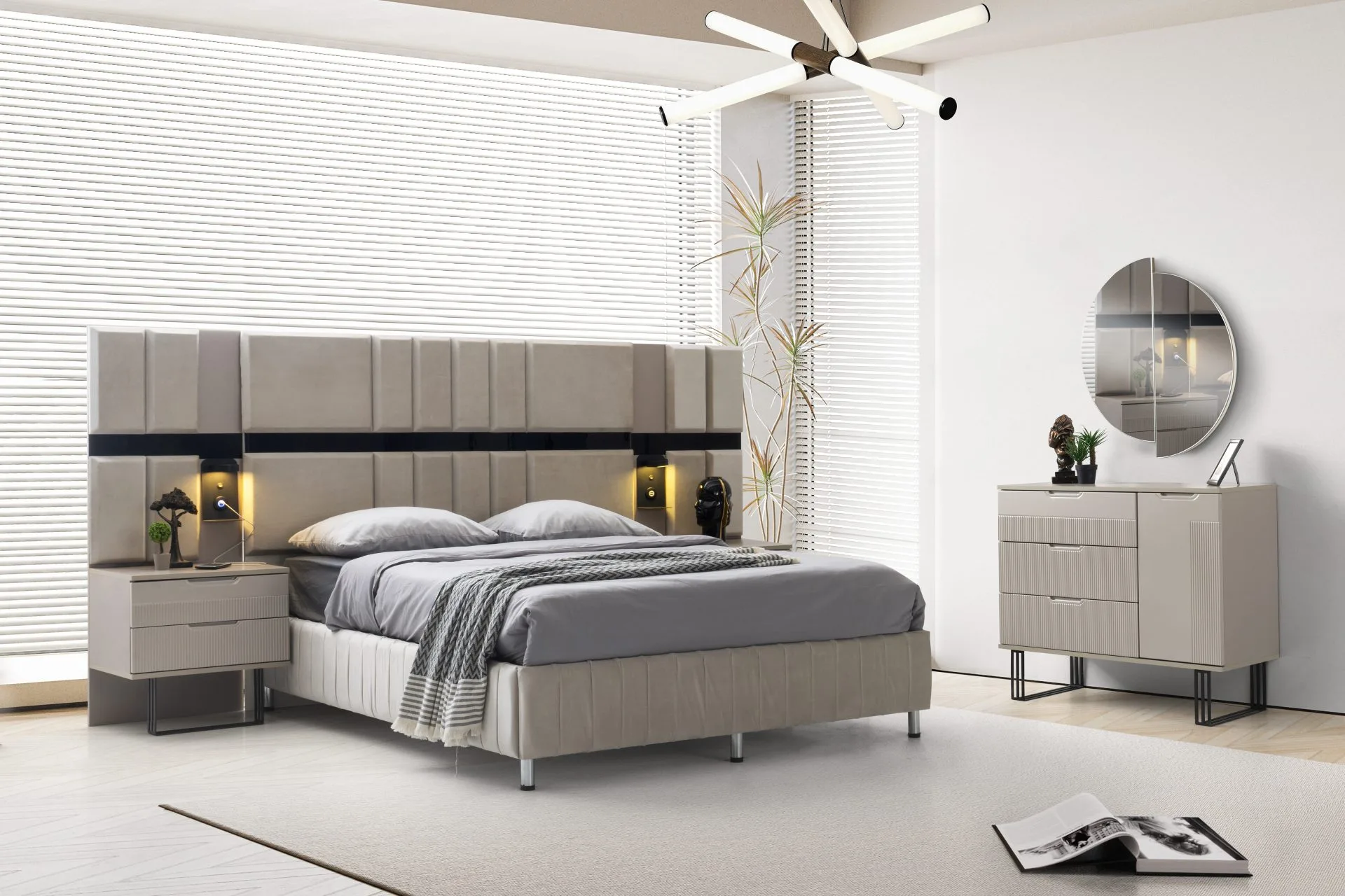 İmparator%20%100%20MDF%20Köşe%20Yatak%20Odası%20Takımı