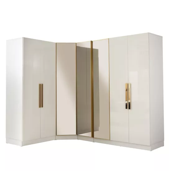 Odessa %100 MDF Köşe Dolap