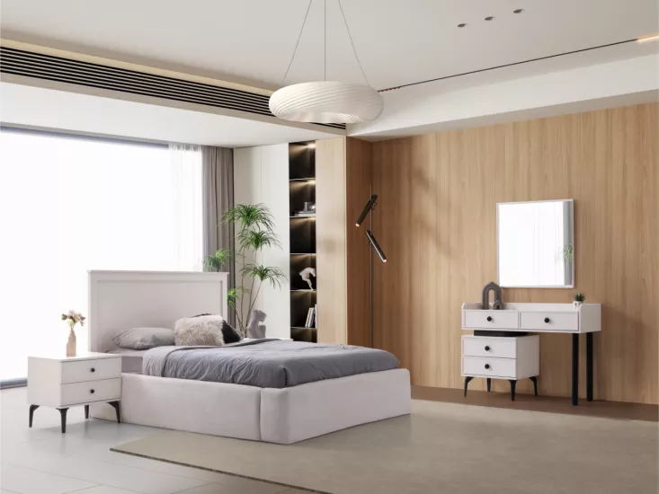 Piano %100 MDF Yatak Odası Takımı