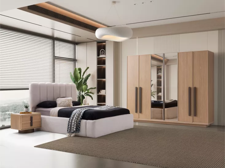 Newton %100 MDF Yatak Odası Takımı