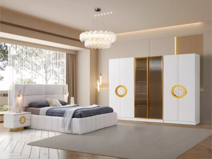 Kaside %100 MDF Modüler Yatak Odası