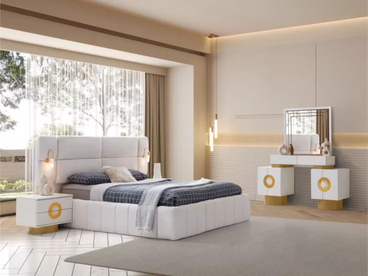 Kaside %100 MDF Modüler Yatak Odası