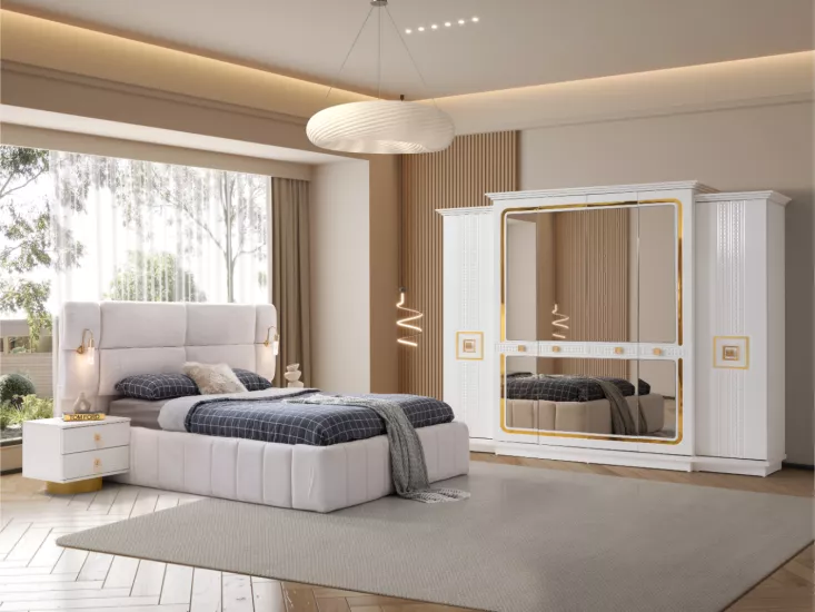 Capella %100 MDF Yatak Odası Takımı
