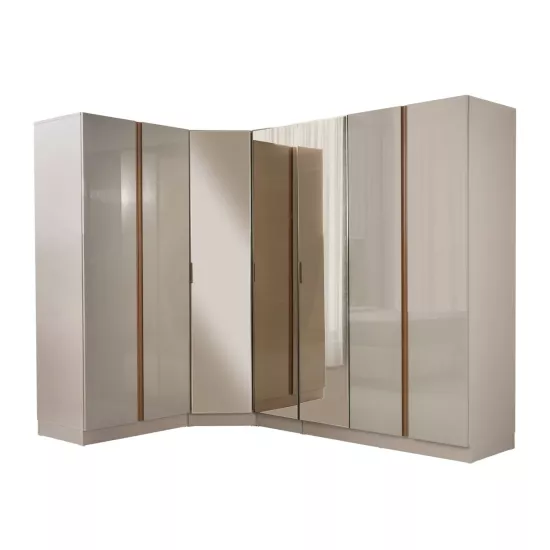 Dragos %100 MDF Köşe Dolap