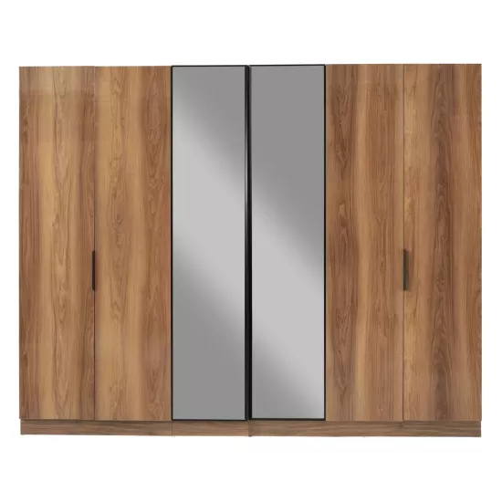 Pandora %100 MDF 6 Kapılı Dolap