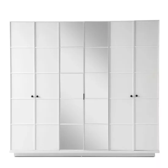 Melodi %100 MDF 6 Kapılı Dolap