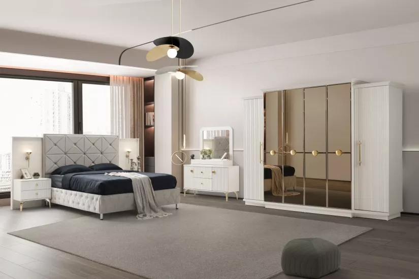 %100 MDF Yatak Odası Takımı 