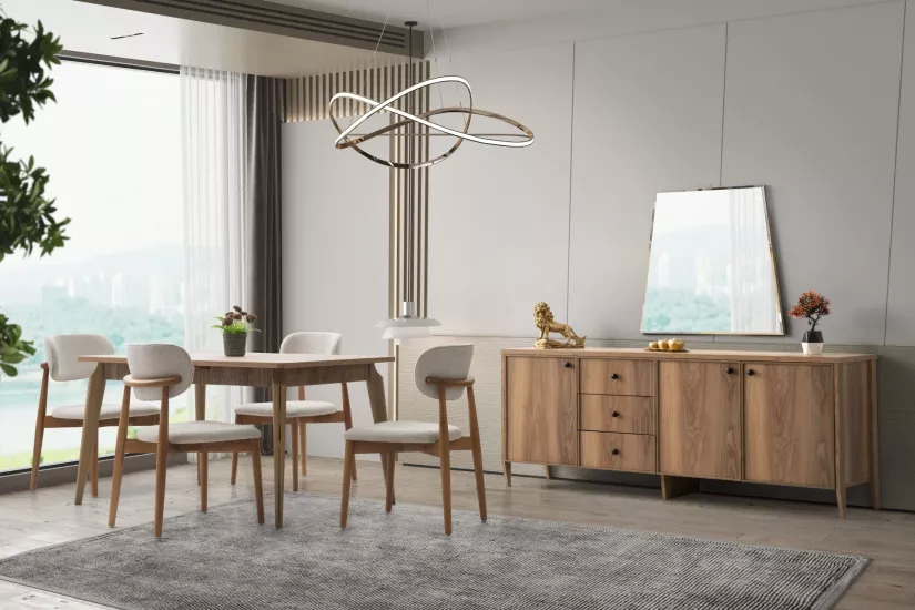 Armoni %100 MDF Yemek Odası Takımı