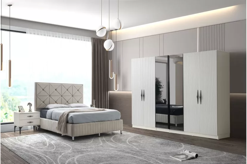 Athena %100 MDF Yatak Odası Takımı 
