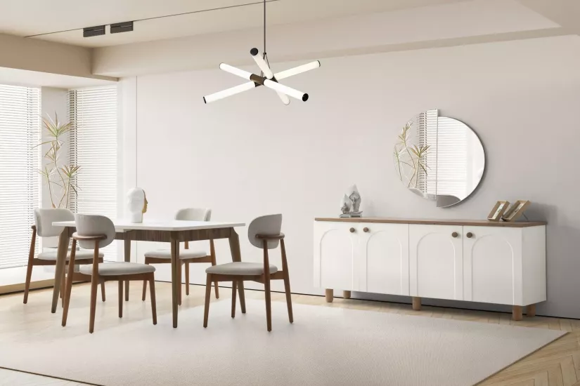 Fortuna %100 MDF Yemek Odası Takımı