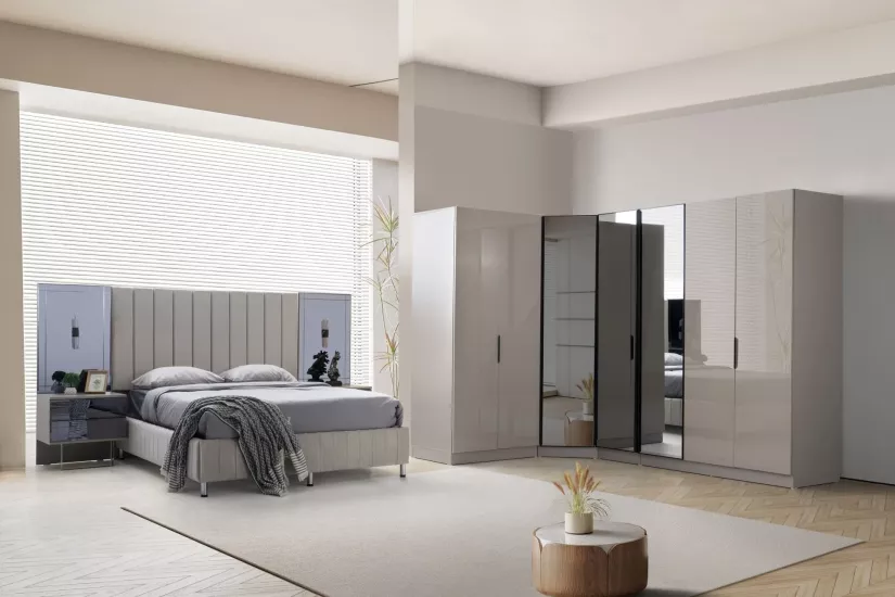 Karizma %100 MDF Köşe Yatak Odası Takımı