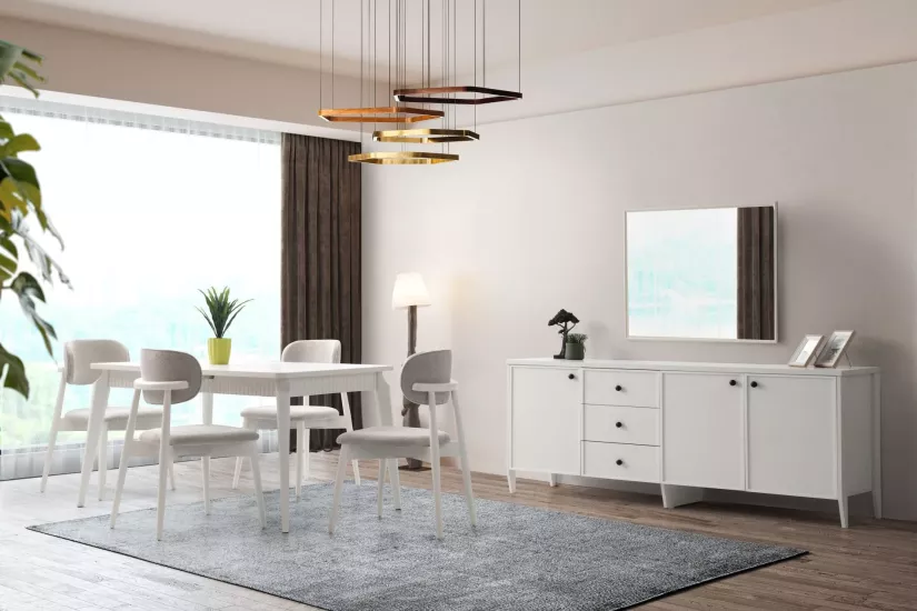 Melodi %100 MDF Yemek Odası Takımı