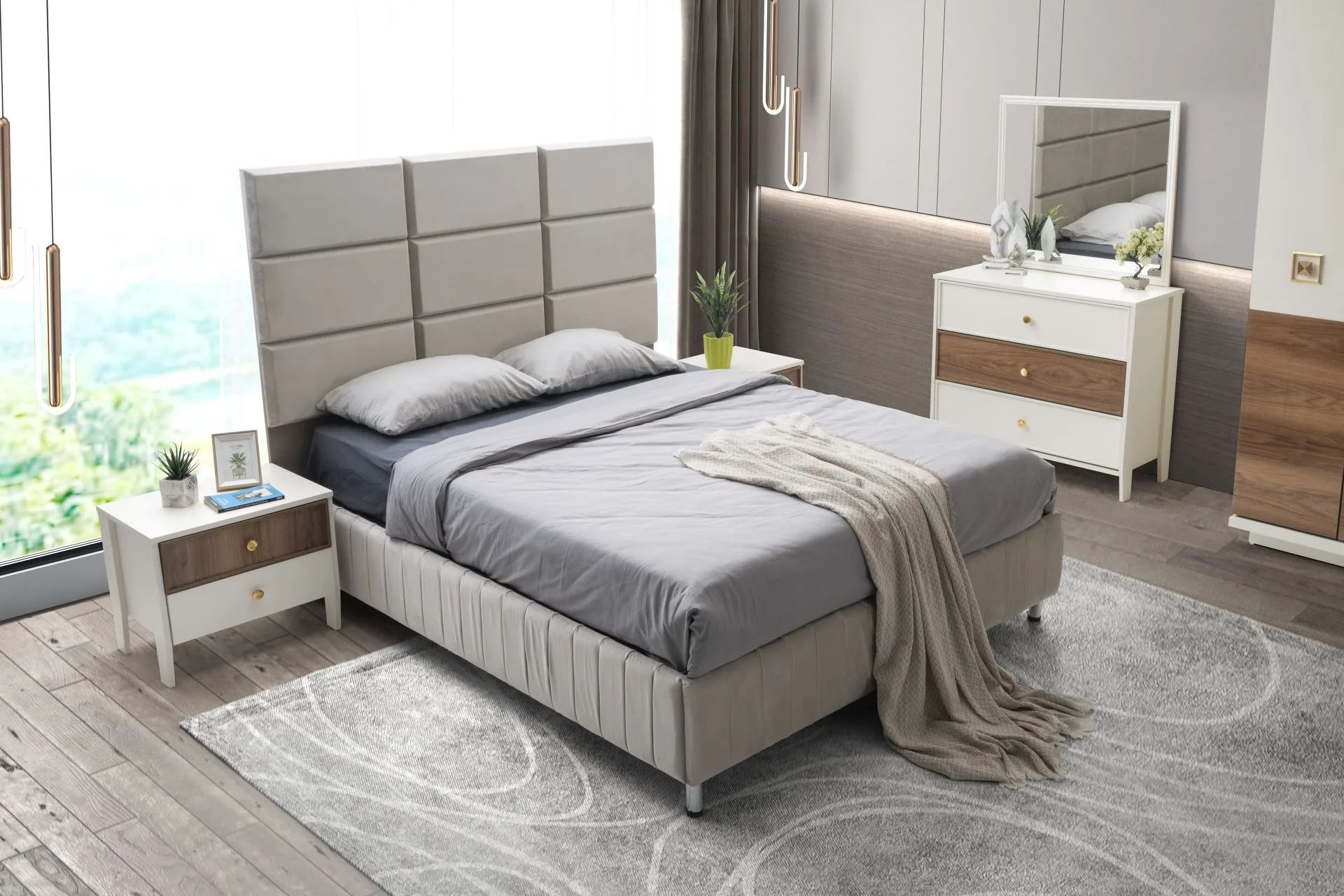 Venüs%20%100%20MDF%20Yatak%20Odası%20Takımı
